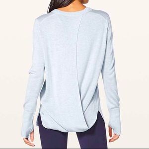 Lululemon Bring It Backbend Sweater - Heathered Alpine